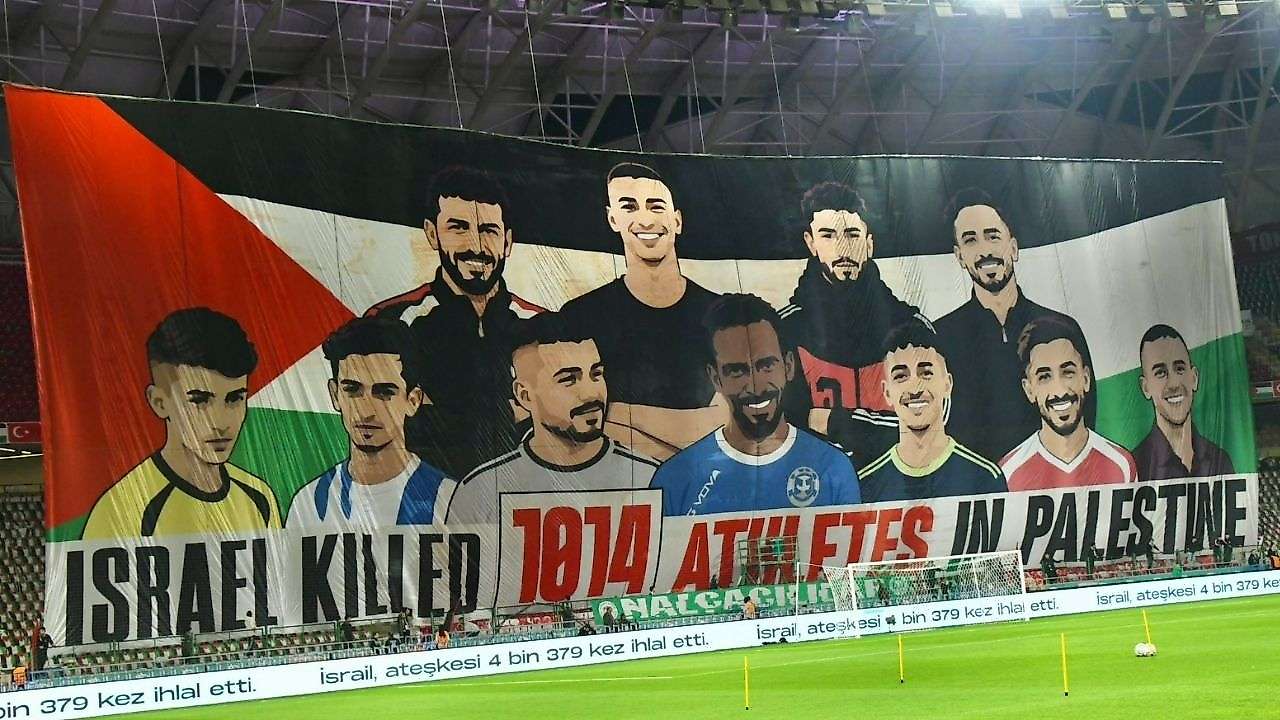 Filistin-Konya maçına yoğun ilgi! Herkes tek yürek oldu