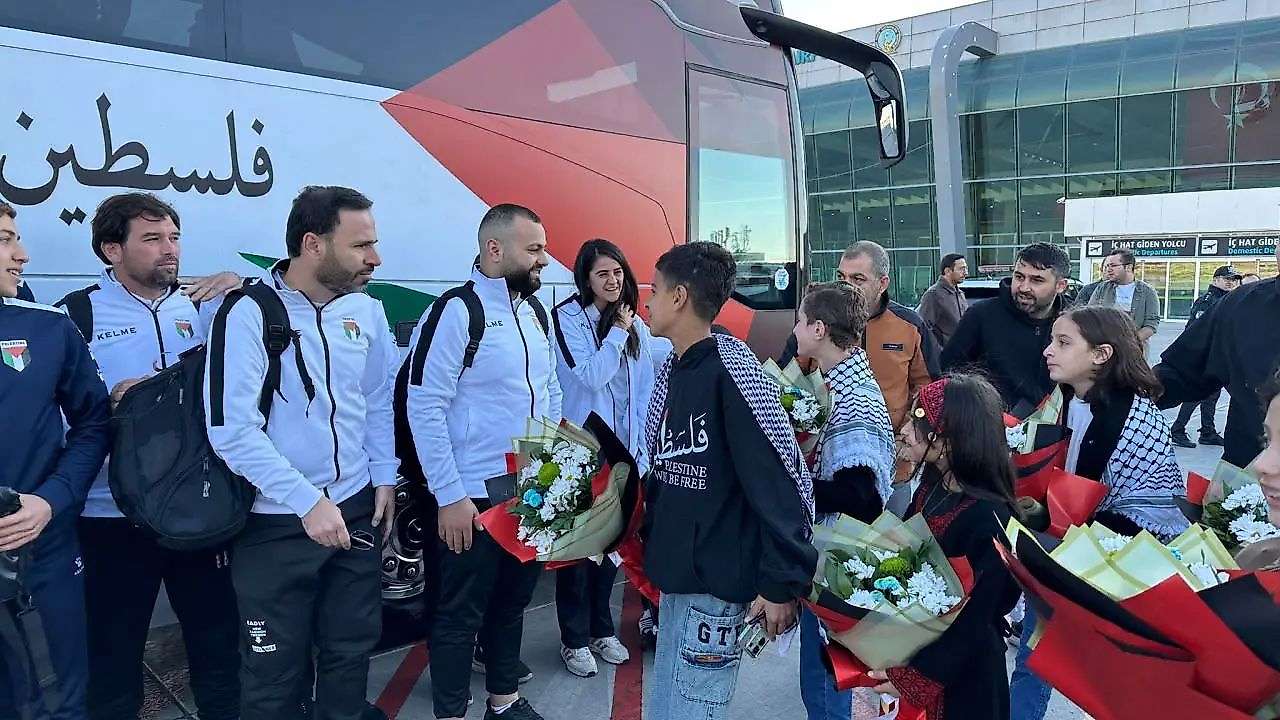Filistin Milli Takımı Konya'da
