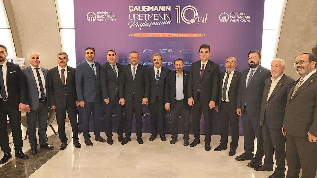 GİV Konya Şubesi'nin 10. Yılında önemli açıklamalar