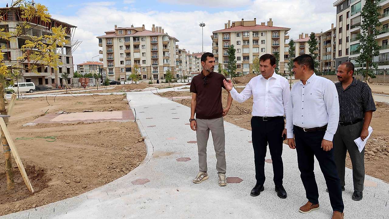 Karatay nefes alacak: 50 bin metrekarelik yeşil alan mesaisi