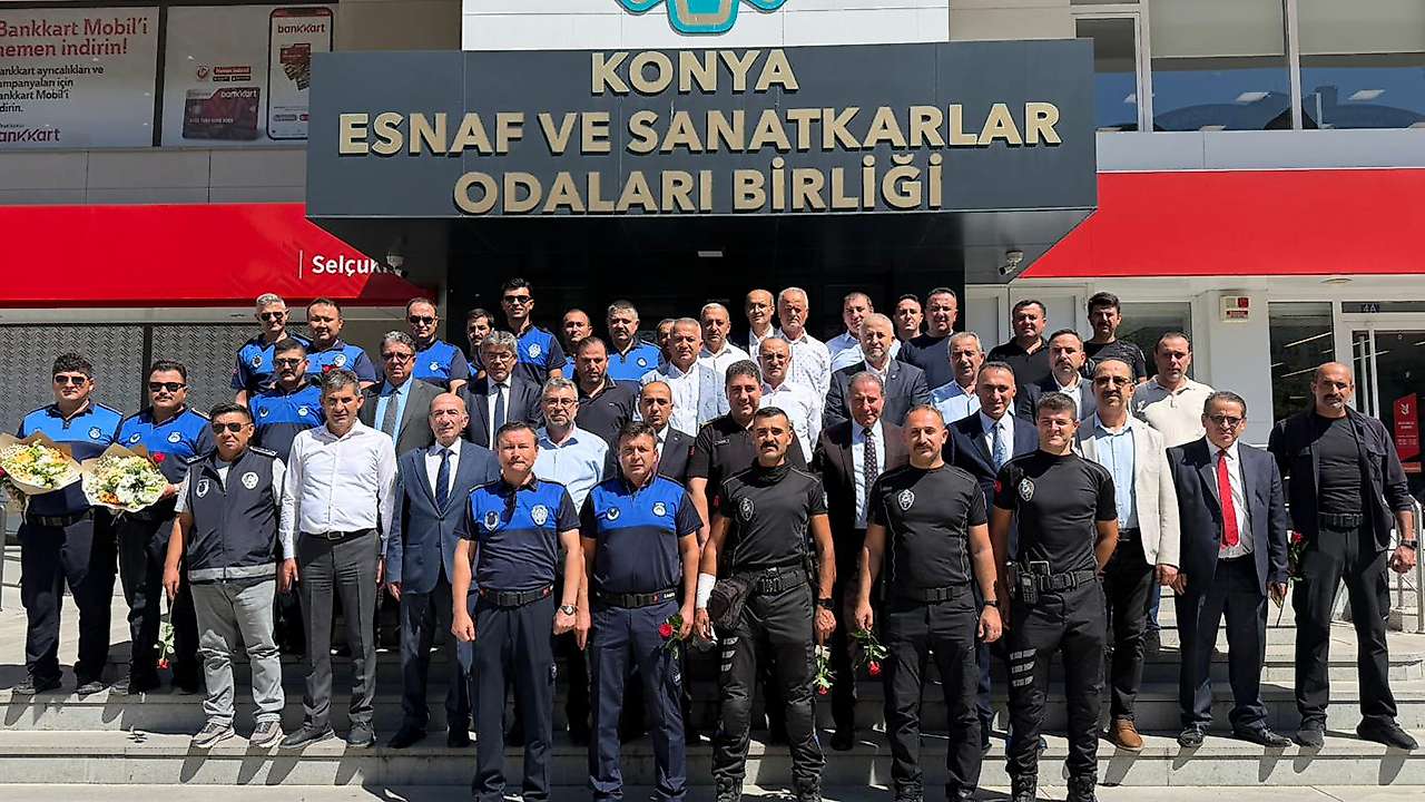 KONESOB'dan Zabıta Teşkilatına özel kutlama
