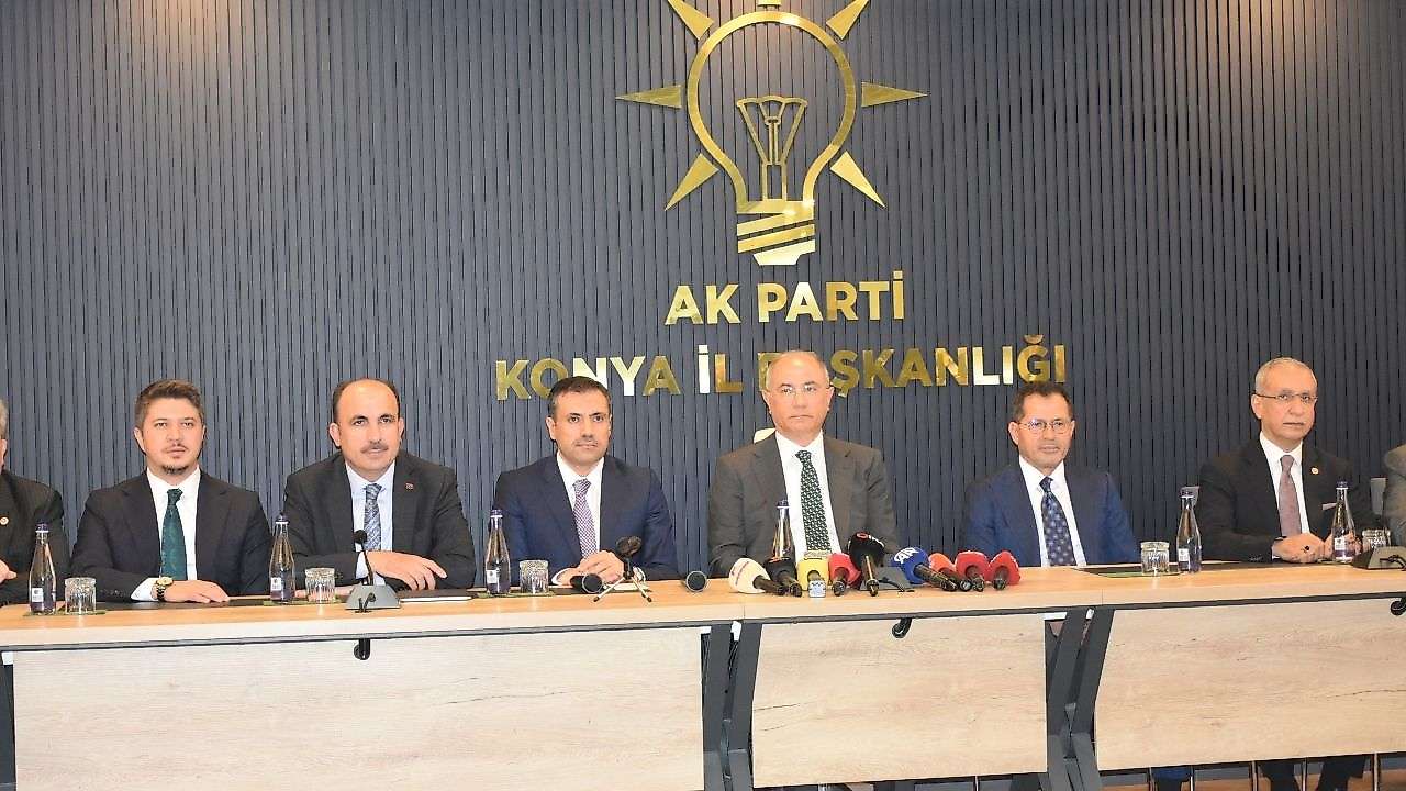 Konya'da Efkan Ala'dan dikkat çeken açıklamalar