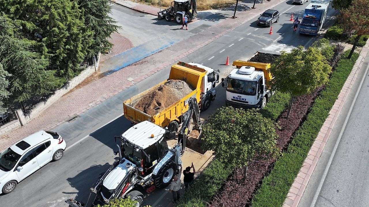 Konya'da içme suyu hatları yenilendi