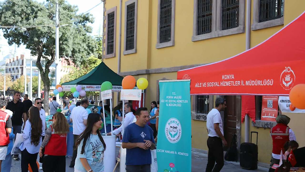 Konya'da İklim ve Çocuk Hakları etkinliğine yoğun ilgi