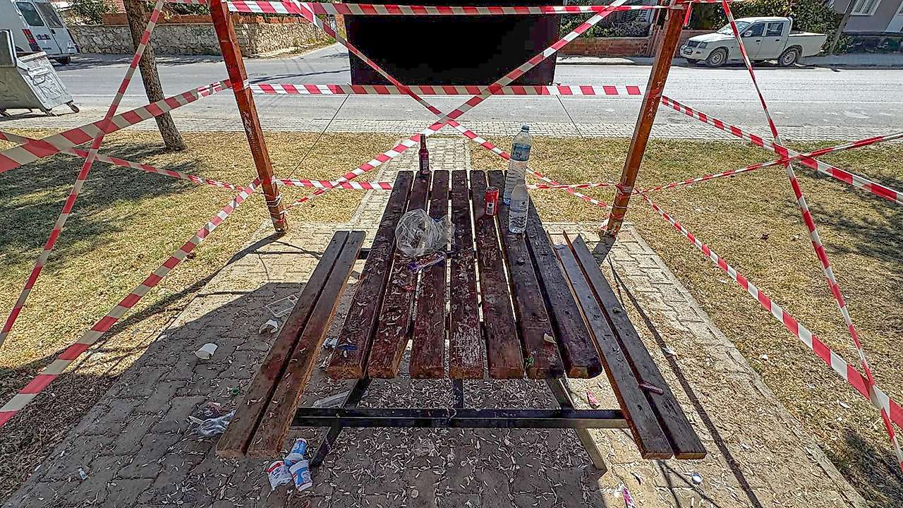 Konya'da kirletilen kameriyeye belediyeden sıra dışı çözüm!