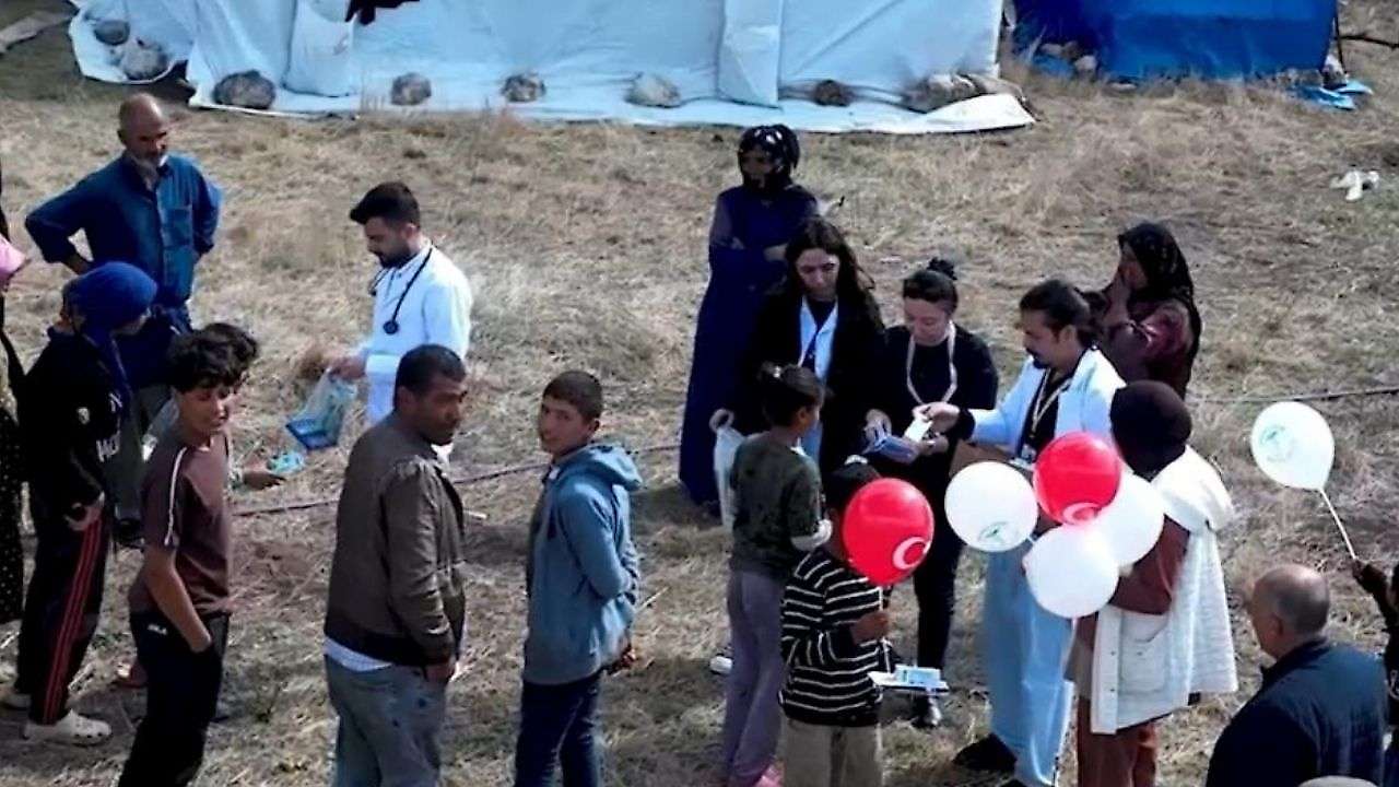 Konya'da mevsimlik tarım işçilerine sağlık taraması