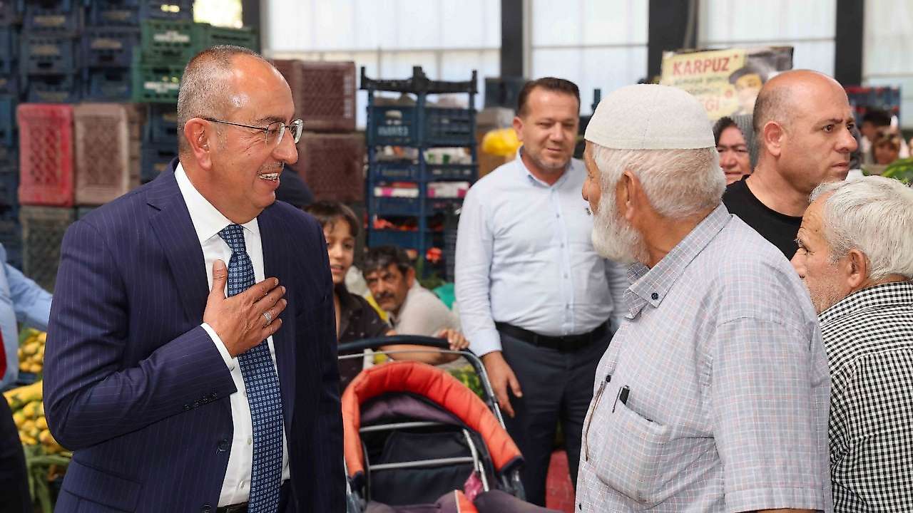 Konya'da o pazar baştan aşağı yenilendi!