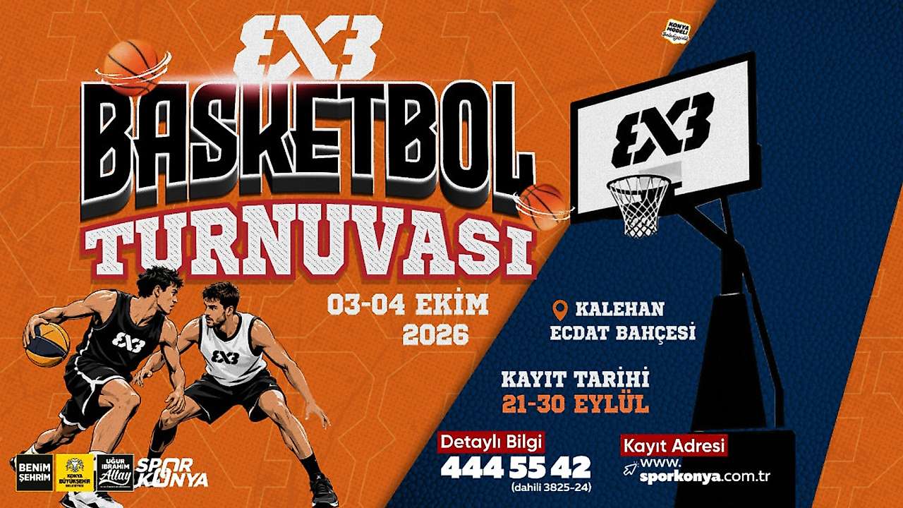Konya'da sporseverleri buluşturacak turnuva için geri sayım