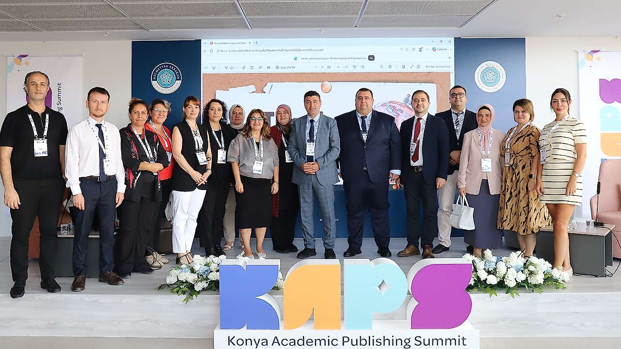 Konya'daki akademik zirvede yapay zeka damgası!