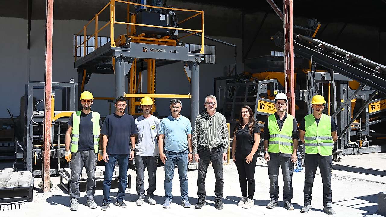 Konya'daki bu belediye 35 milyonluk yatırımla kendi parke taşını üretecek