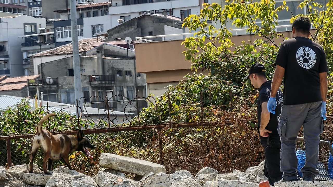 Konya itfaiyesi Trabzon'da K-9 eğitimine katıldı