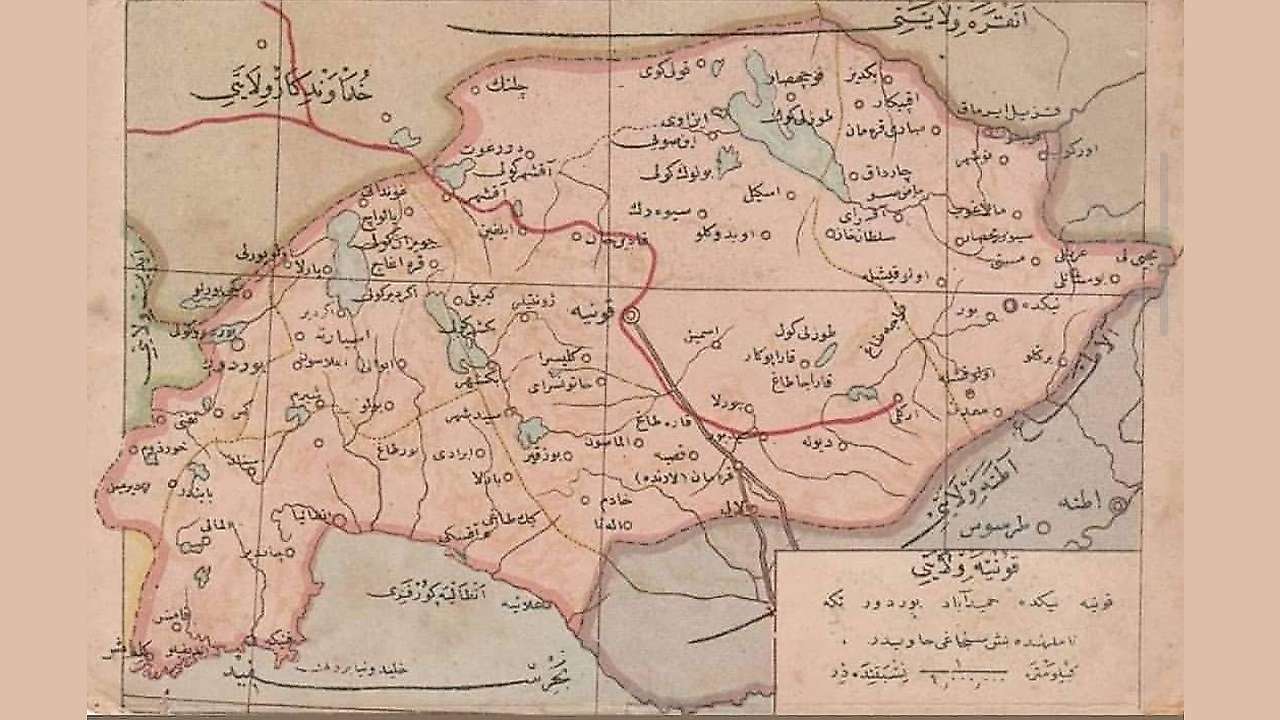 Konya'nın Akdeniz'e kıyısı çıktı! 160 yıllık harita görenleri şaşırttı