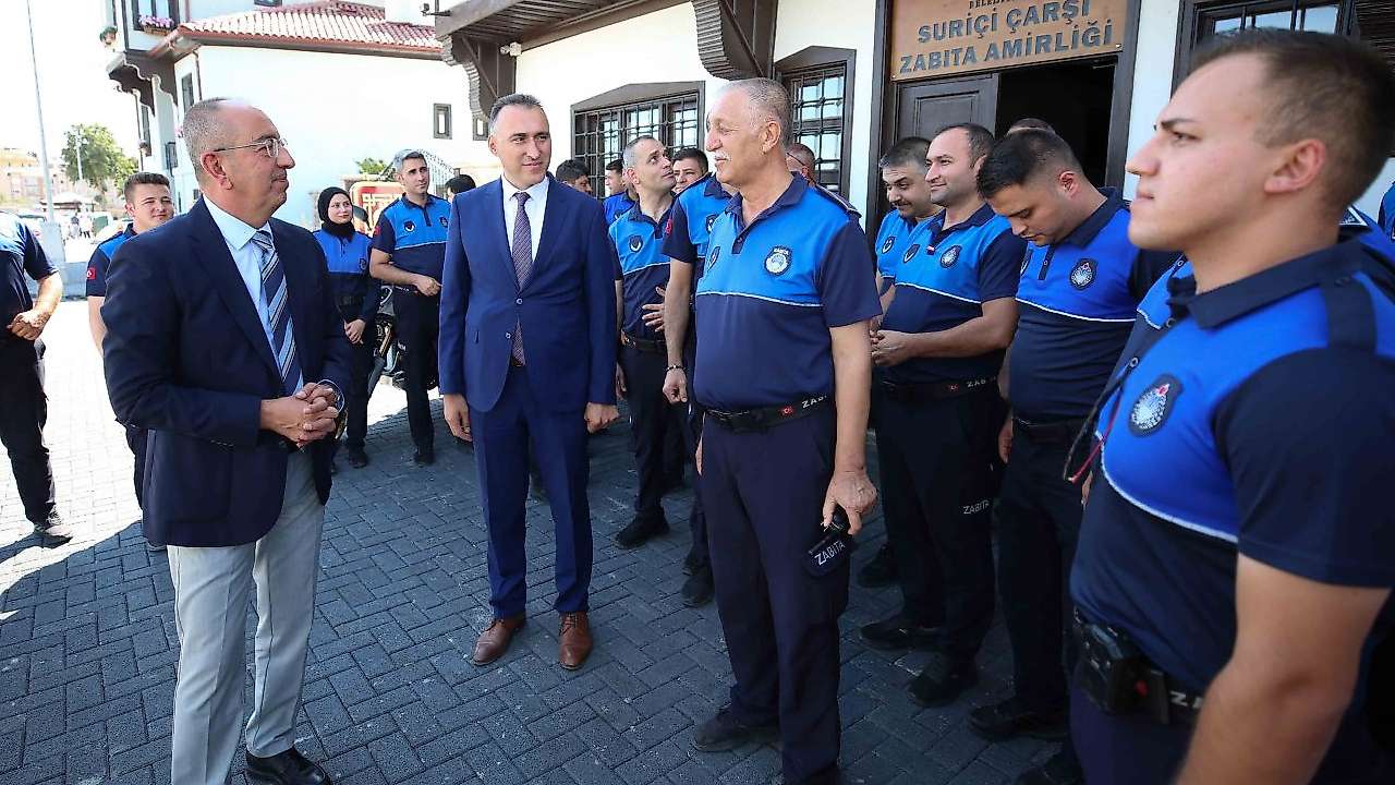 Konya'nın huzur bekçileri Meram'da unutulmadı