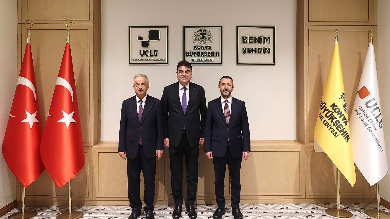 Milli Savunma Bakan Yardımcısı Heybet'ten Konya Büyükşehir'e ziyaret