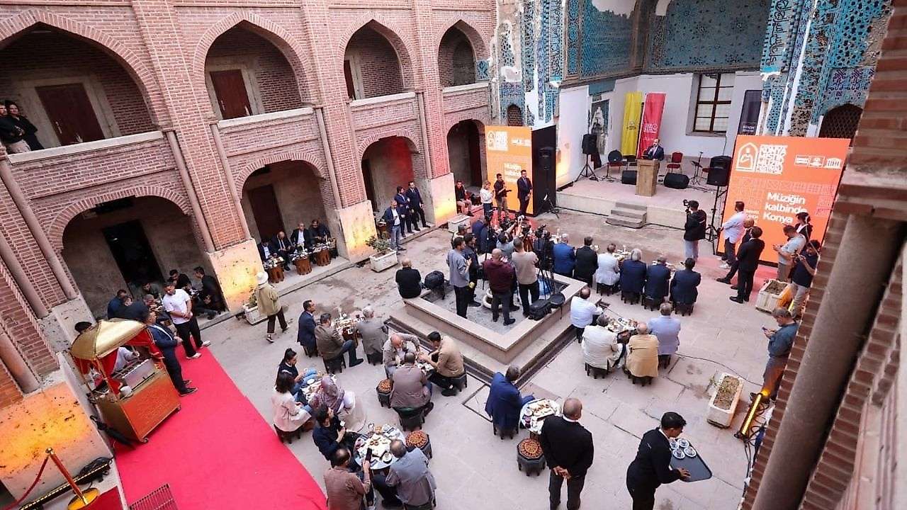 Konya'dan Dünya'ya Mistik Müzik yankılanacak