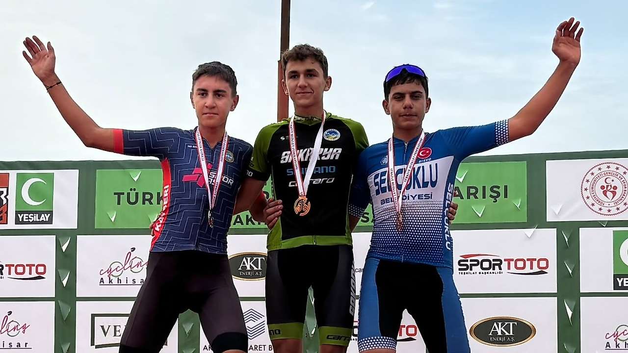 Selçuklu Belediyesporlu pedal, Türkiye üçüncüsü oldu