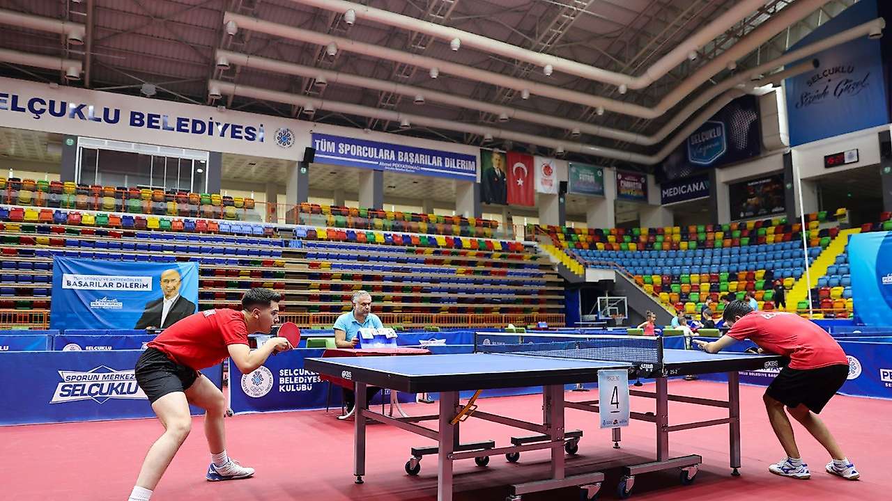 Selçuklu'da masa tenisi heyecanı! Kayıtlar sürüyor
