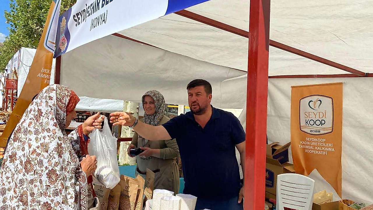 Seydişehir'in yöresel ürünleri Ankara'da tanıtıldı