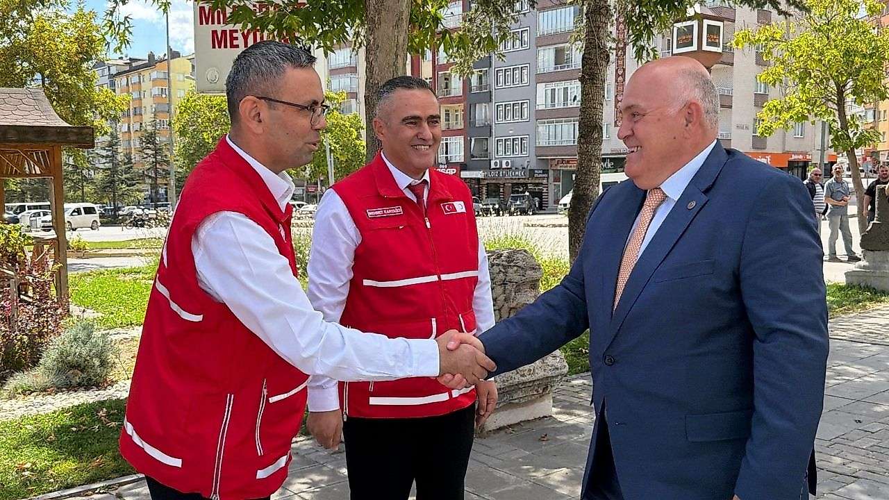 Kızılay'dan Seydişehir'e mobil ikram
