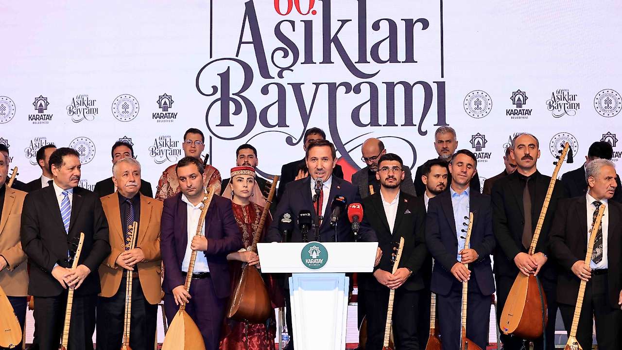 60. Konya Âşıklar Bayramı görkemli finalle taçlandı