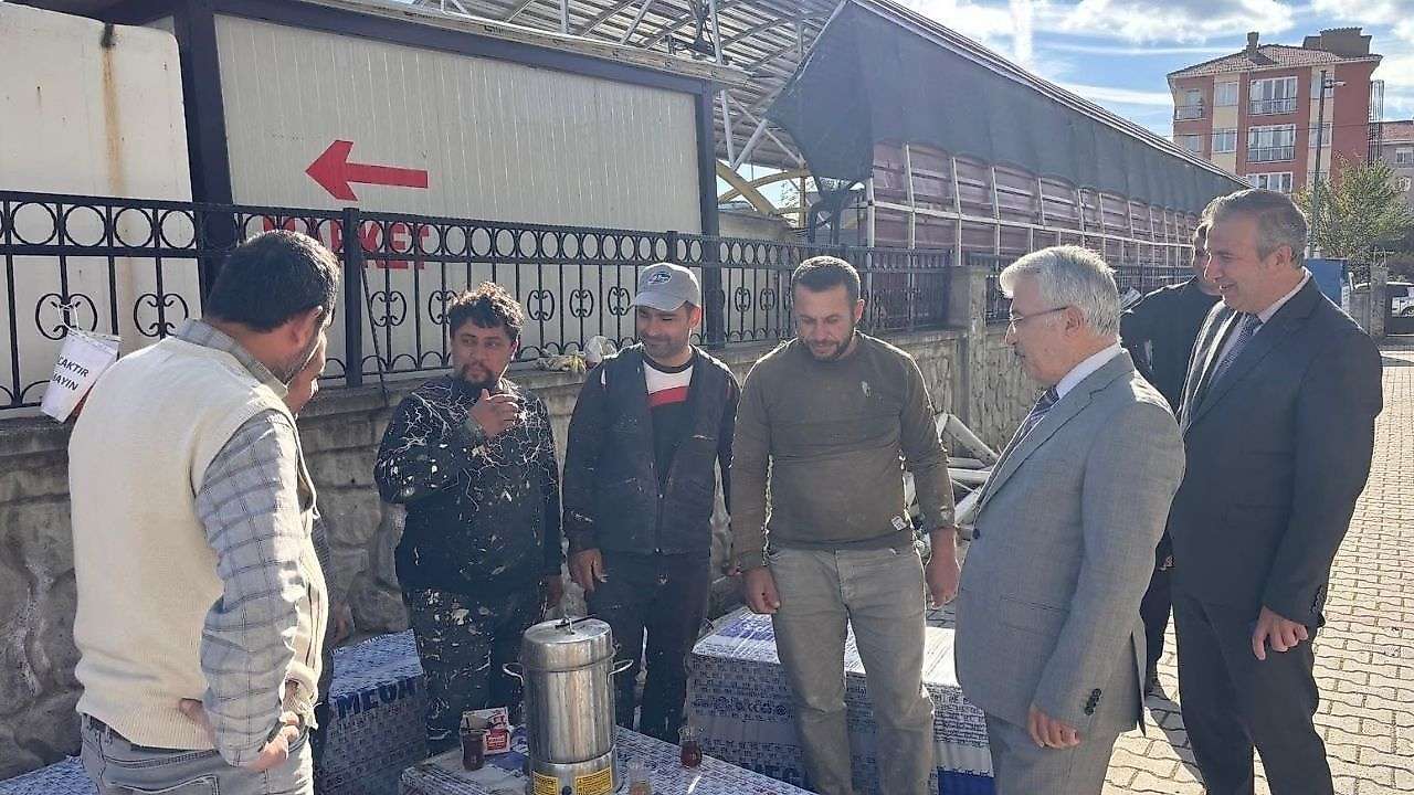 Akşehir Hükümet Konağı'nda yenileme çalışmaları sürüyor