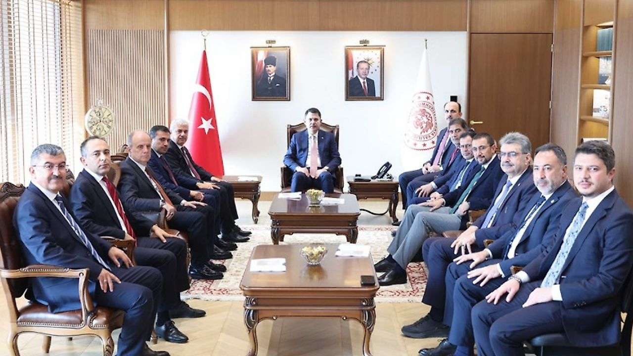 Bakan Kurum'dan Konya Valiliğine ziyaret