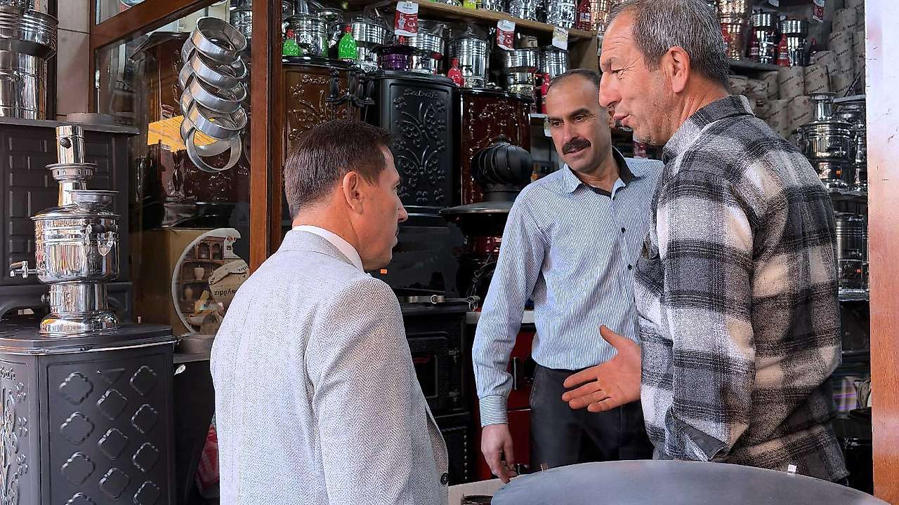 Başkan Kılca esnafın taleplerini dinledi