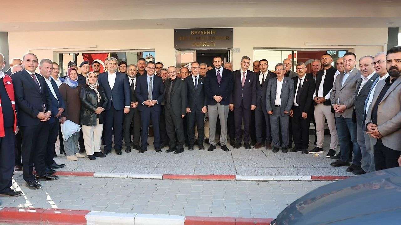 Beyşehir'de yeni Muhtarlar Dernek Binası hizmete girdi