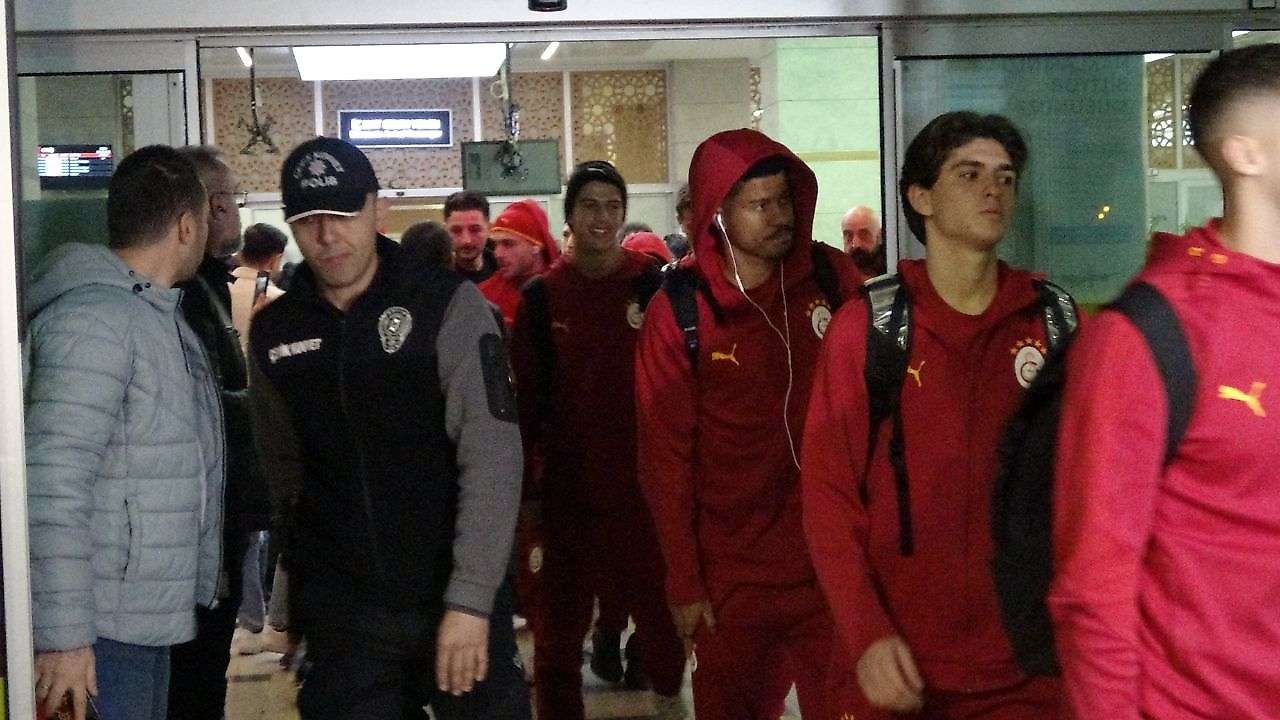 Galatasaray kafilesi Konya'da!