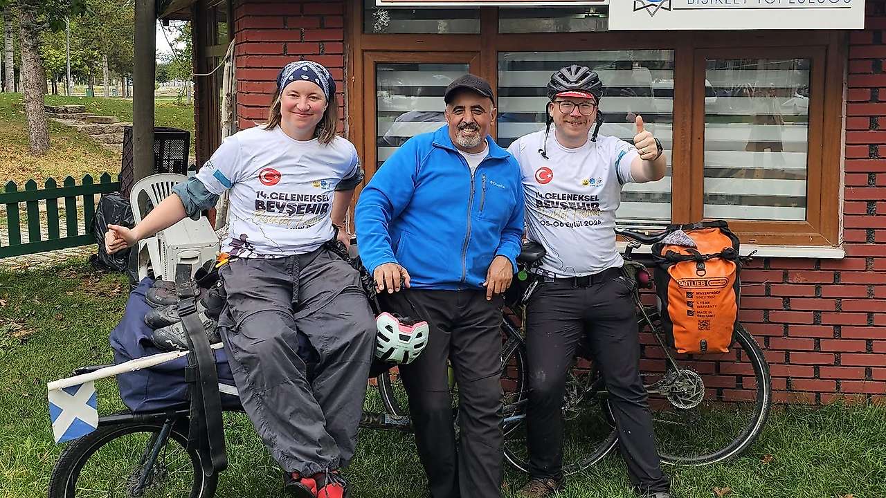 İskoç çiftin balayı yolculuğunda Konya sürprizi