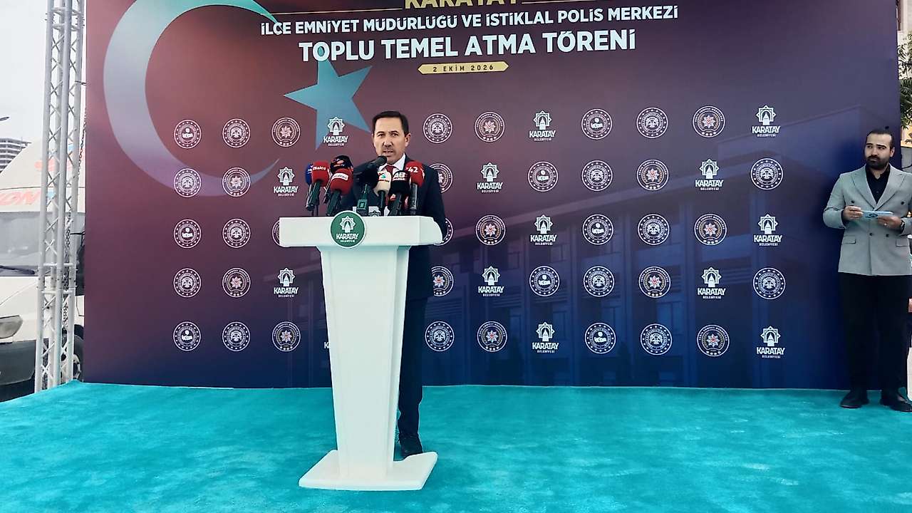 Karatay'da güvenlik yatırımı hız kazandı! İki yeni binanın temeli atıldı
