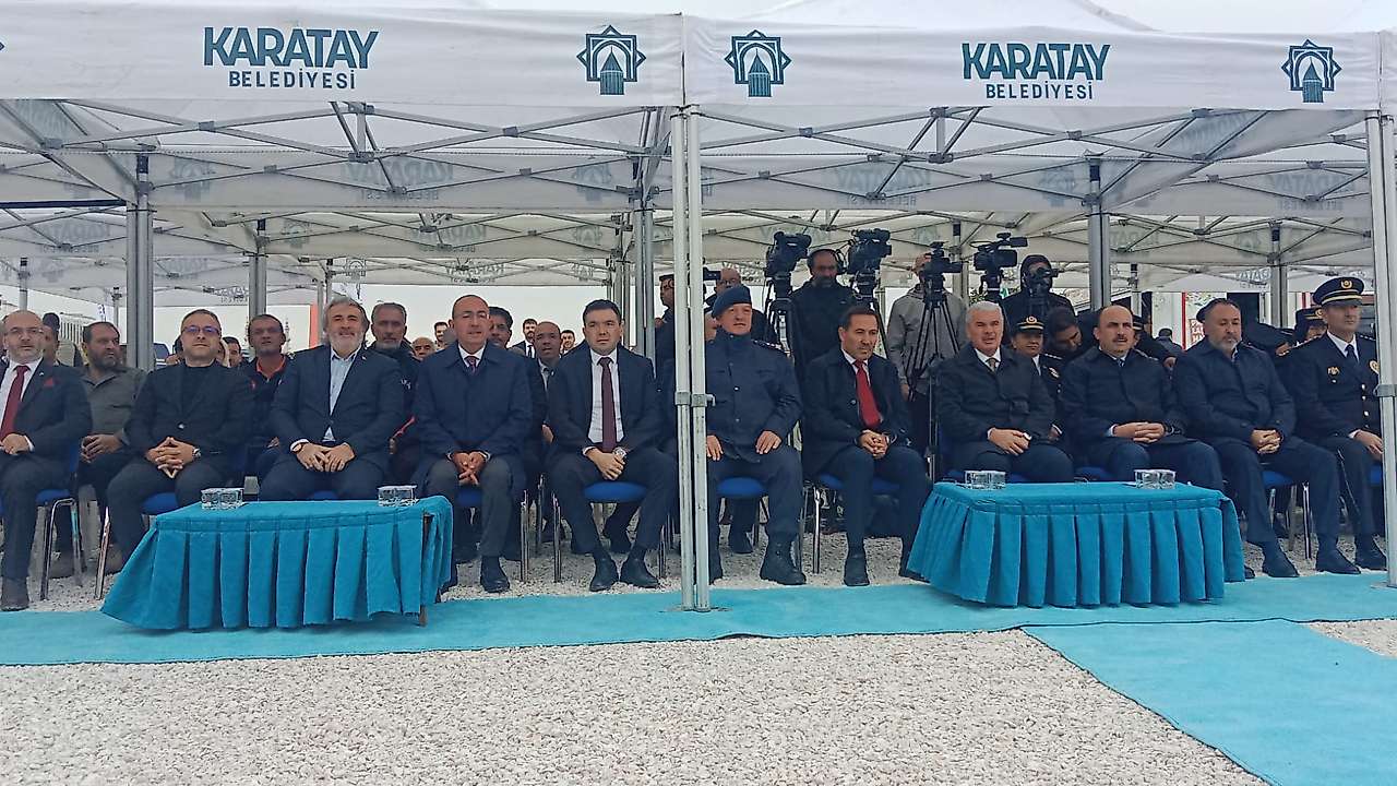 Karatay'da güvenlik yatırımı hız kazandı! İki yeni binanın temeli atıldı