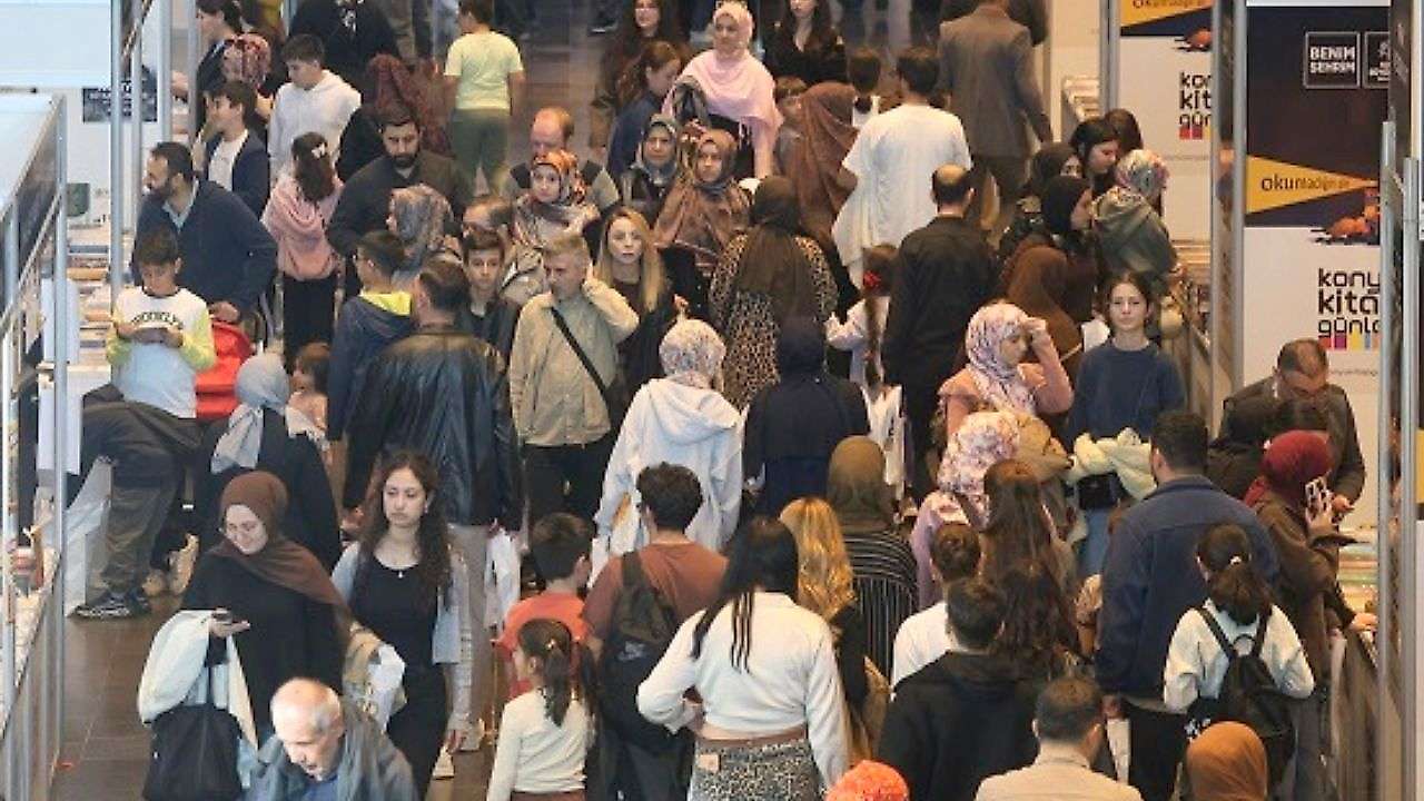 Konya'da kitapseverler çok mutlu
