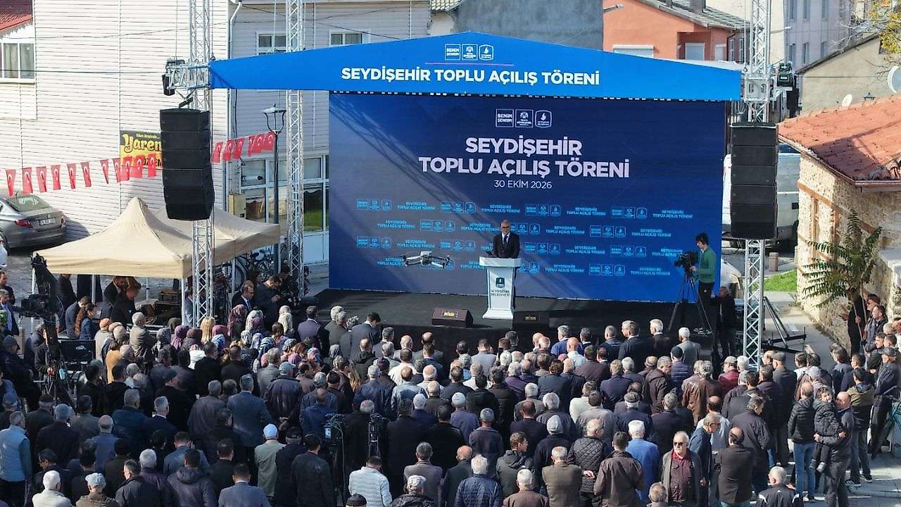 Konya'da 18 yeni hizmet birden kazandırıldı