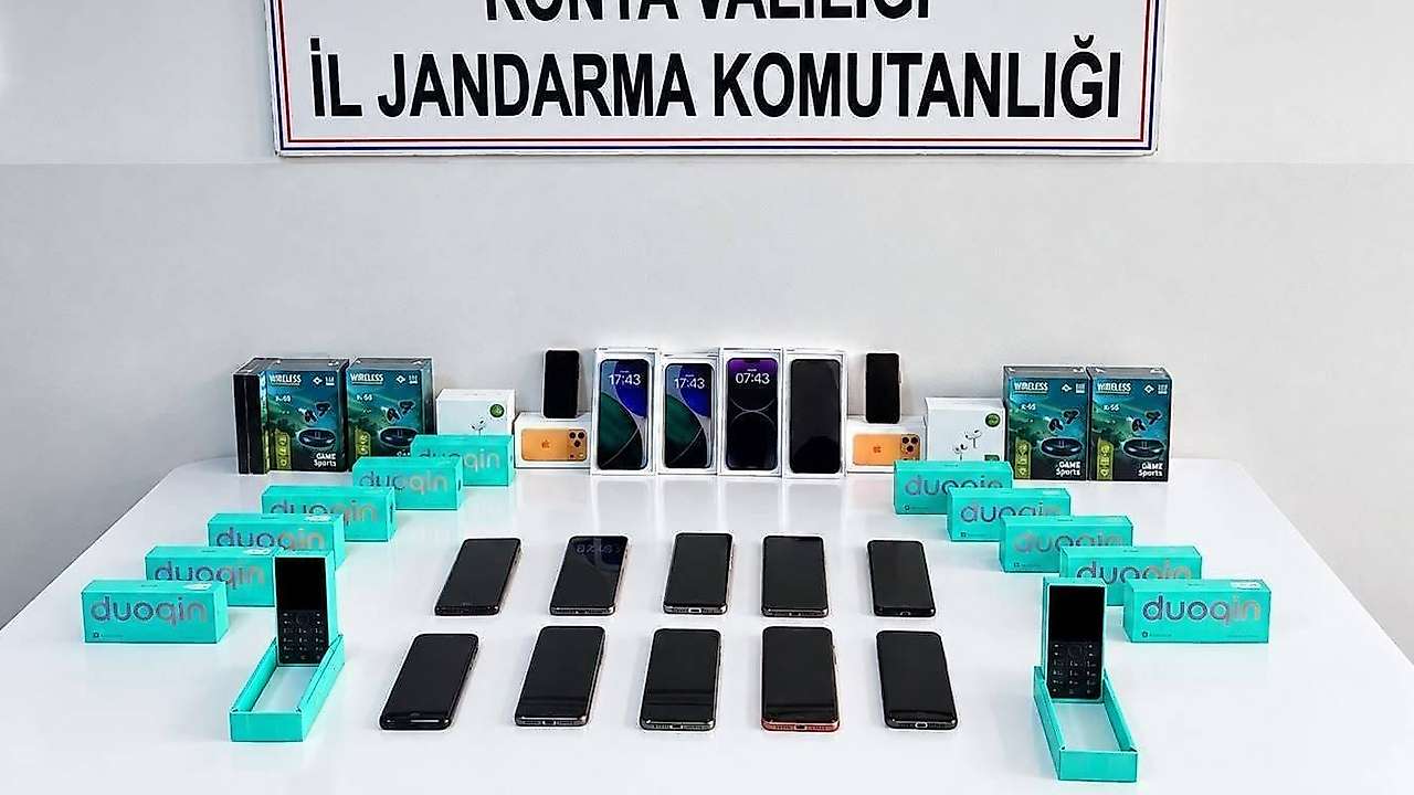 Konya'da 915 bin liralık kaçak ürün ele geçirildi