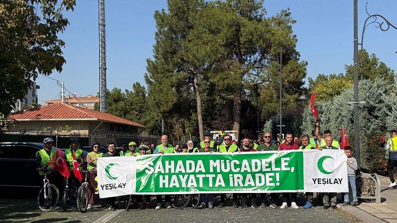 Konya'da Cumhuriyet'in 103. yılı için pedal çevirdiler