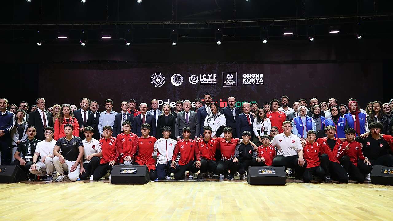 Konya'da Filistin Haftası kapsamında anlamlı buluşma