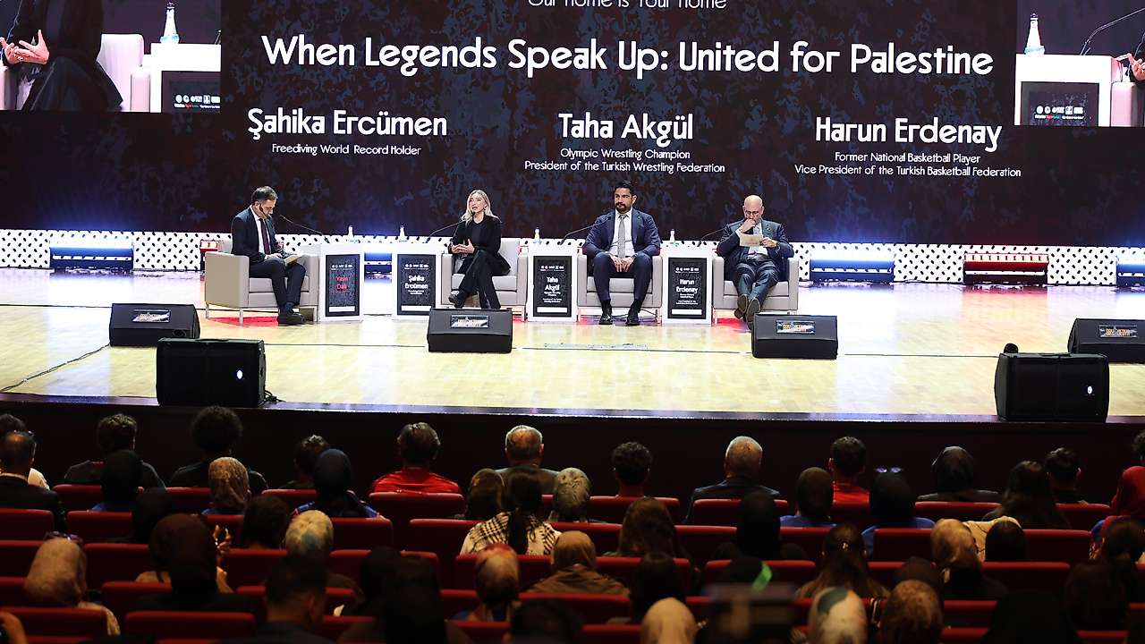 Konya'da Filistin Haftası kapsamında anlamlı buluşma