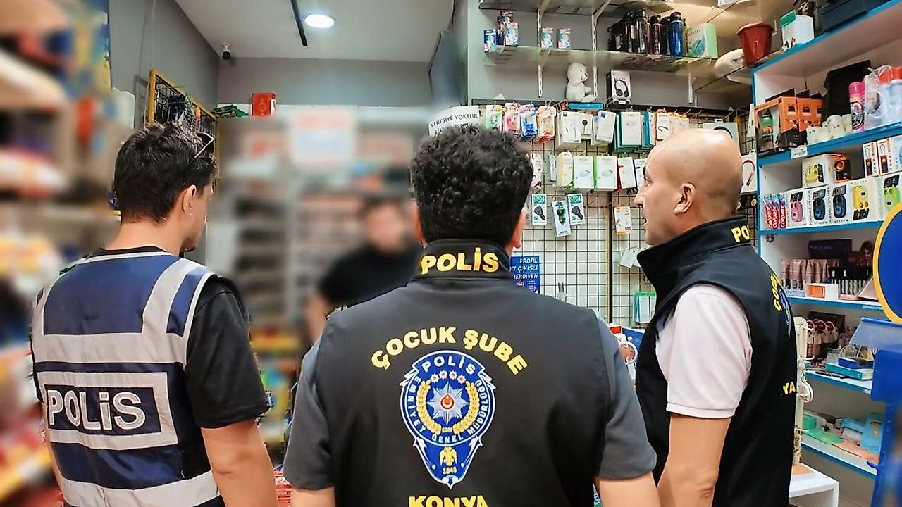 Konya'da okul çevrelerinde denetimler sıklaştı