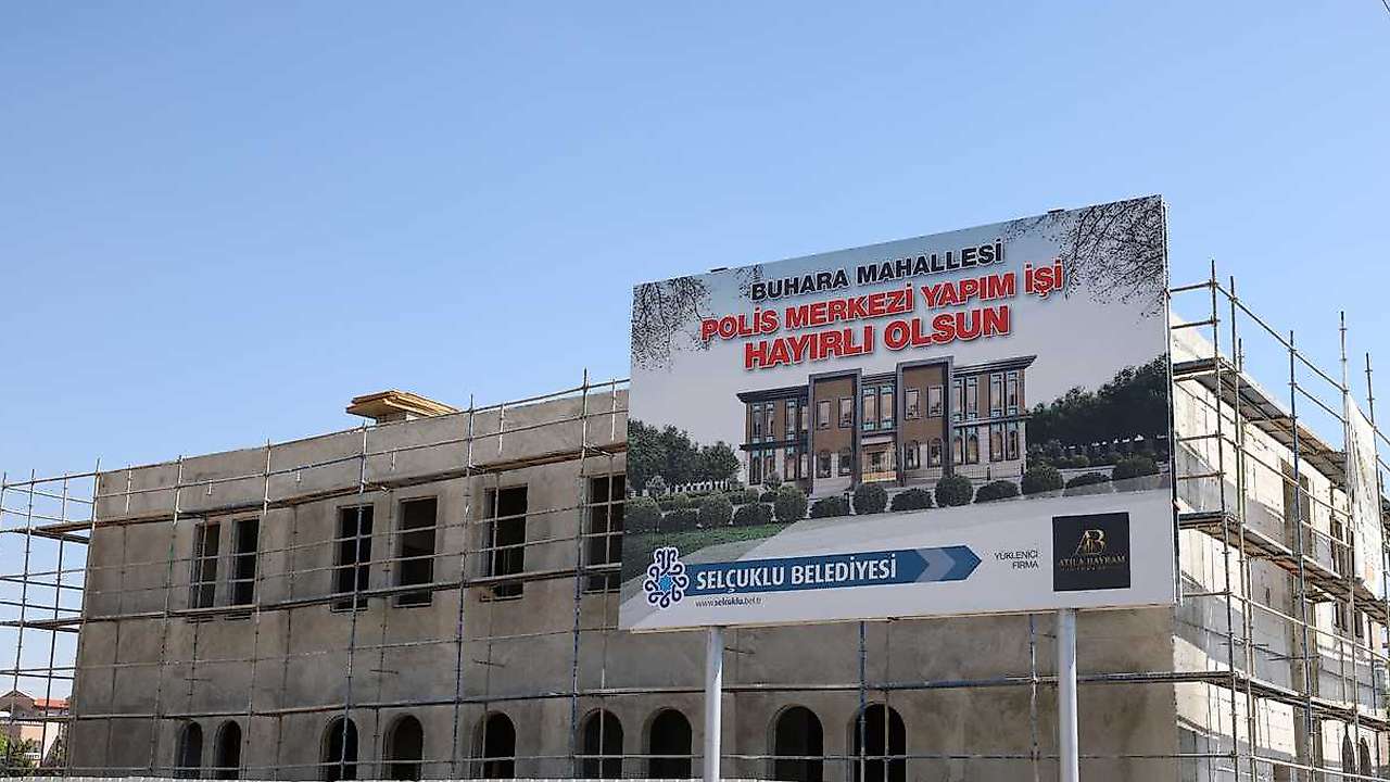 Konya'da yeni polis merkezi için düğmeye basıldı!