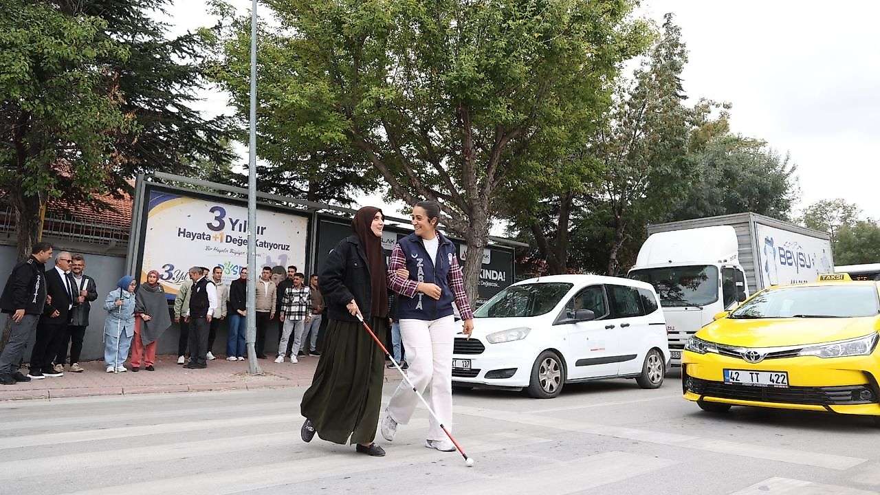 Konya'da zabıtalar bu kez farkındalık için sahada!