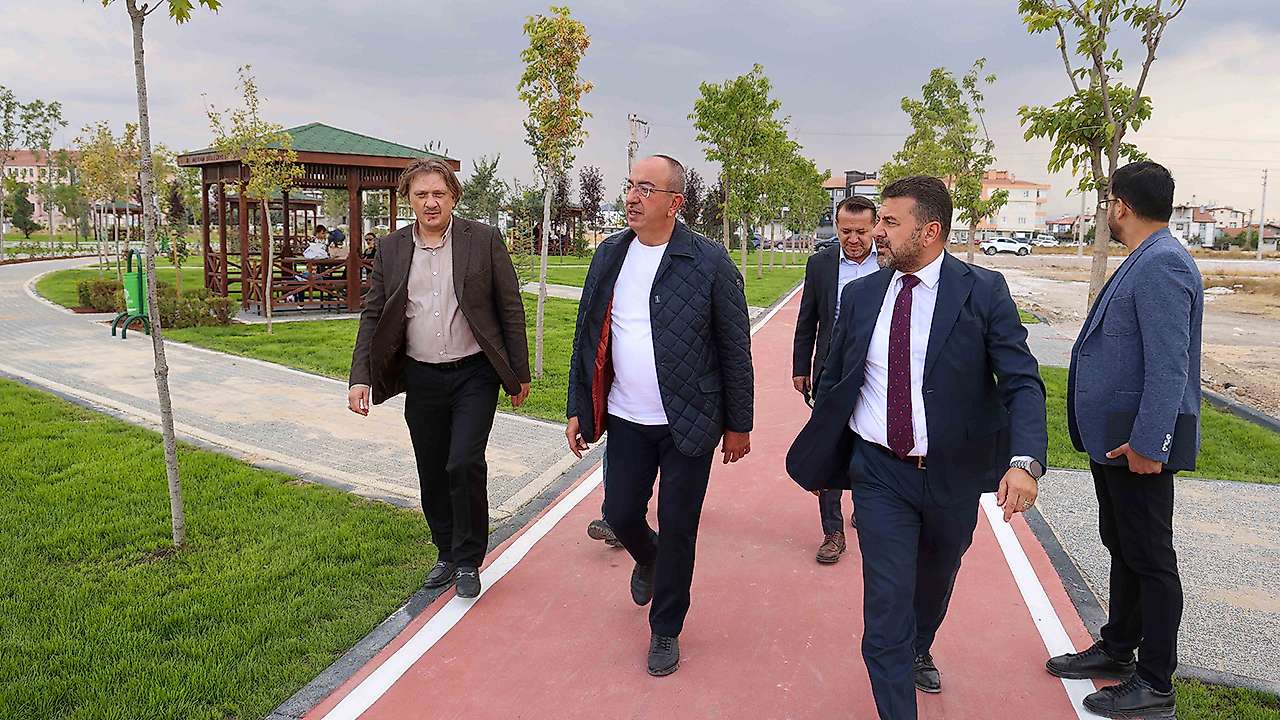 Konya'nın yeşil kalbi Meram'a 76 bin metrekarelik büyük dokunuş