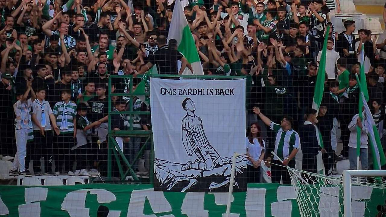 Konyasporlu Bardhi'den teşekkür