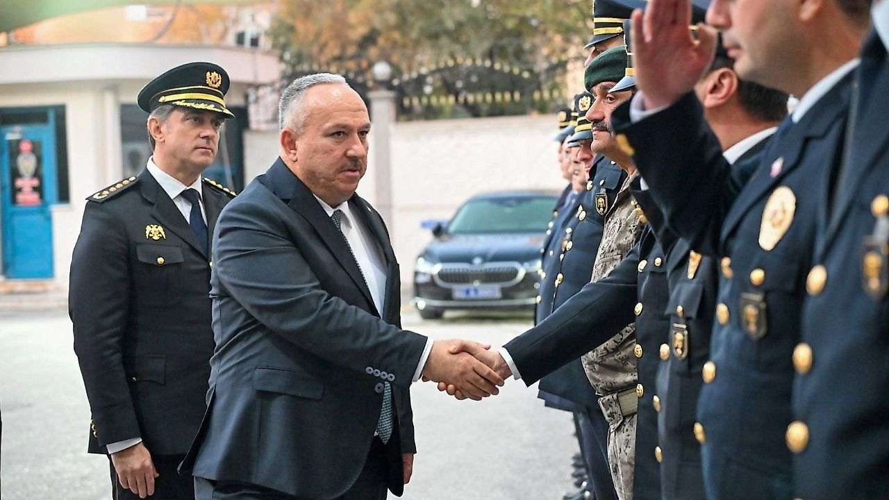 Konya Emniyeti, Genel Müdür Fidan'ı ağırladı