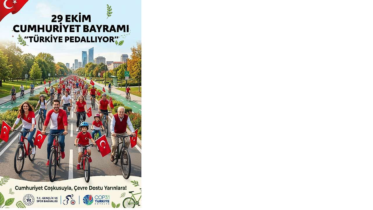 Pedallar 'Yeşil Bir Gelecek' için dönecek!