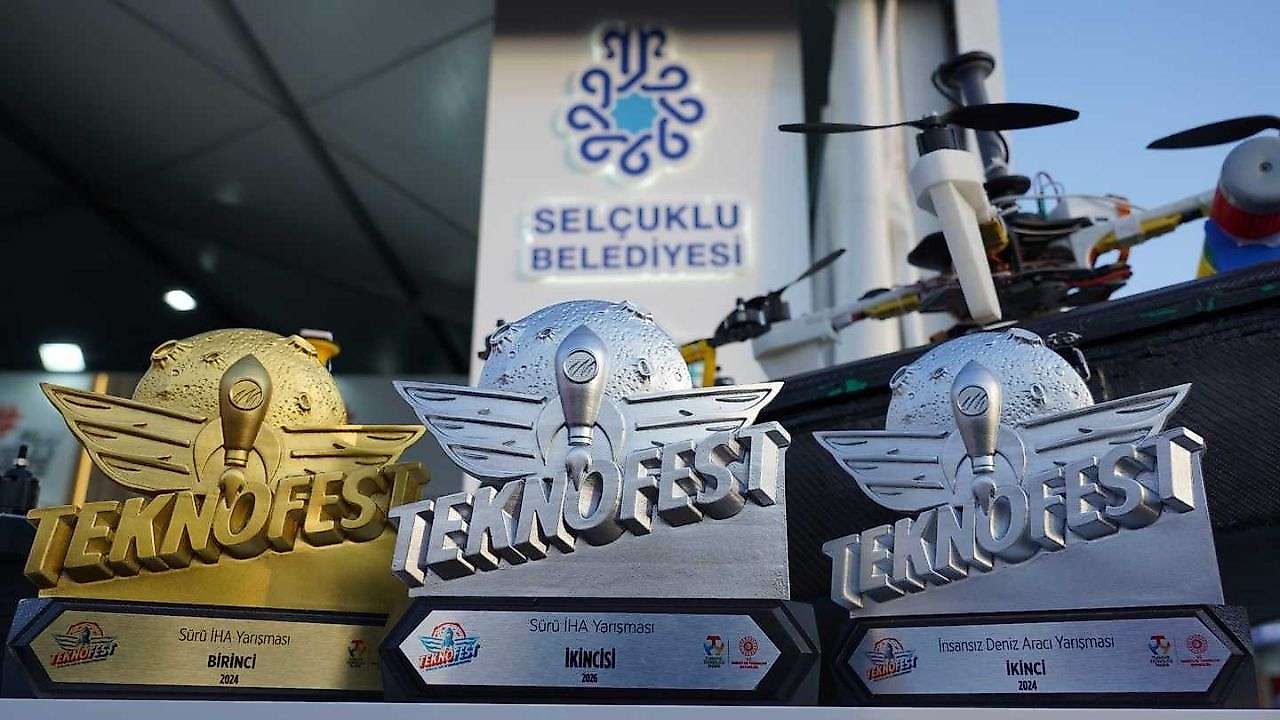 Konya'ya TEKNOFEST 2026'DA bir gururu da Selçuklu yaşattı