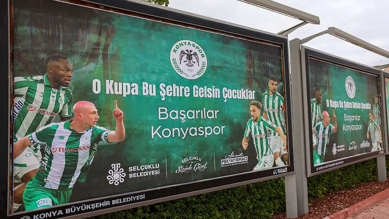 Selçuklu'dan Konyaspor'a final desteği