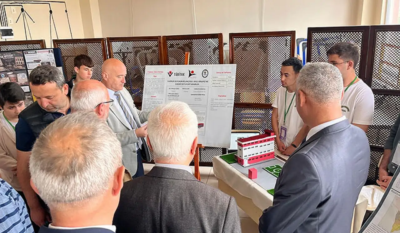 Öğrenciler bilimle geleceğe ışık tuttu