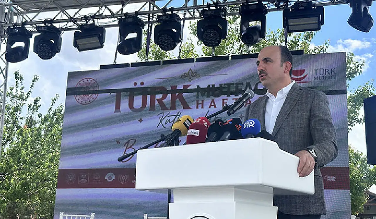 Türk Mutfağı Haftası Konya'da özel törenle açıldı