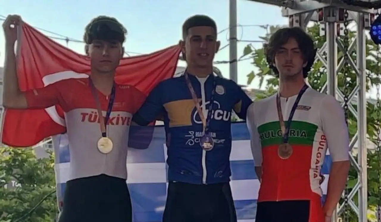 Konyalı pedal, Kosova'dan bronzla döndü